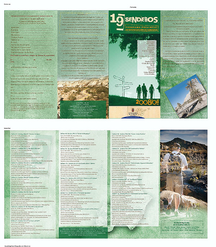 Nuevo Programa de dinamizacion de senderos 2008-09  Diputa por Album de fotos de deportes de Abla - Almeria.