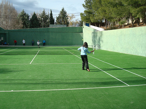 open infantil de tenis por Album de fotos de deportes de Abla - Almeria.