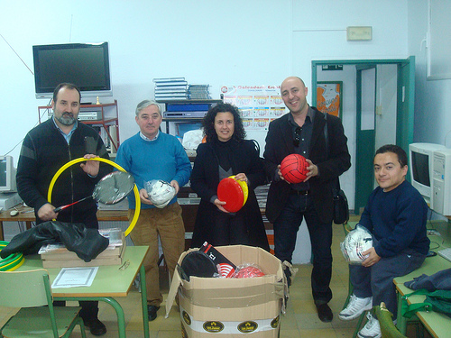material deportivo para el colegio por Album de fotos de deportes de Abla - Almeria.