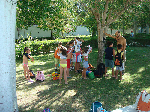 natacion escuela de verano por Album de fotos de deportes de Abla - Almeria.